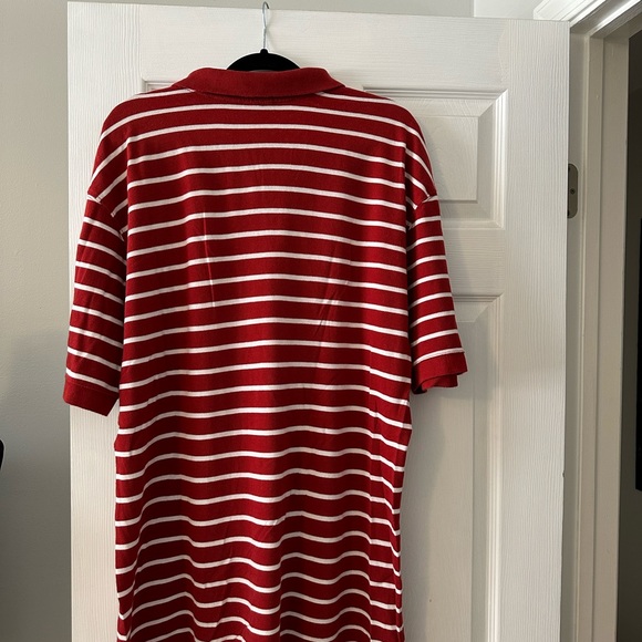 Red & White Polo Style Shirt - Picture 3 of 3